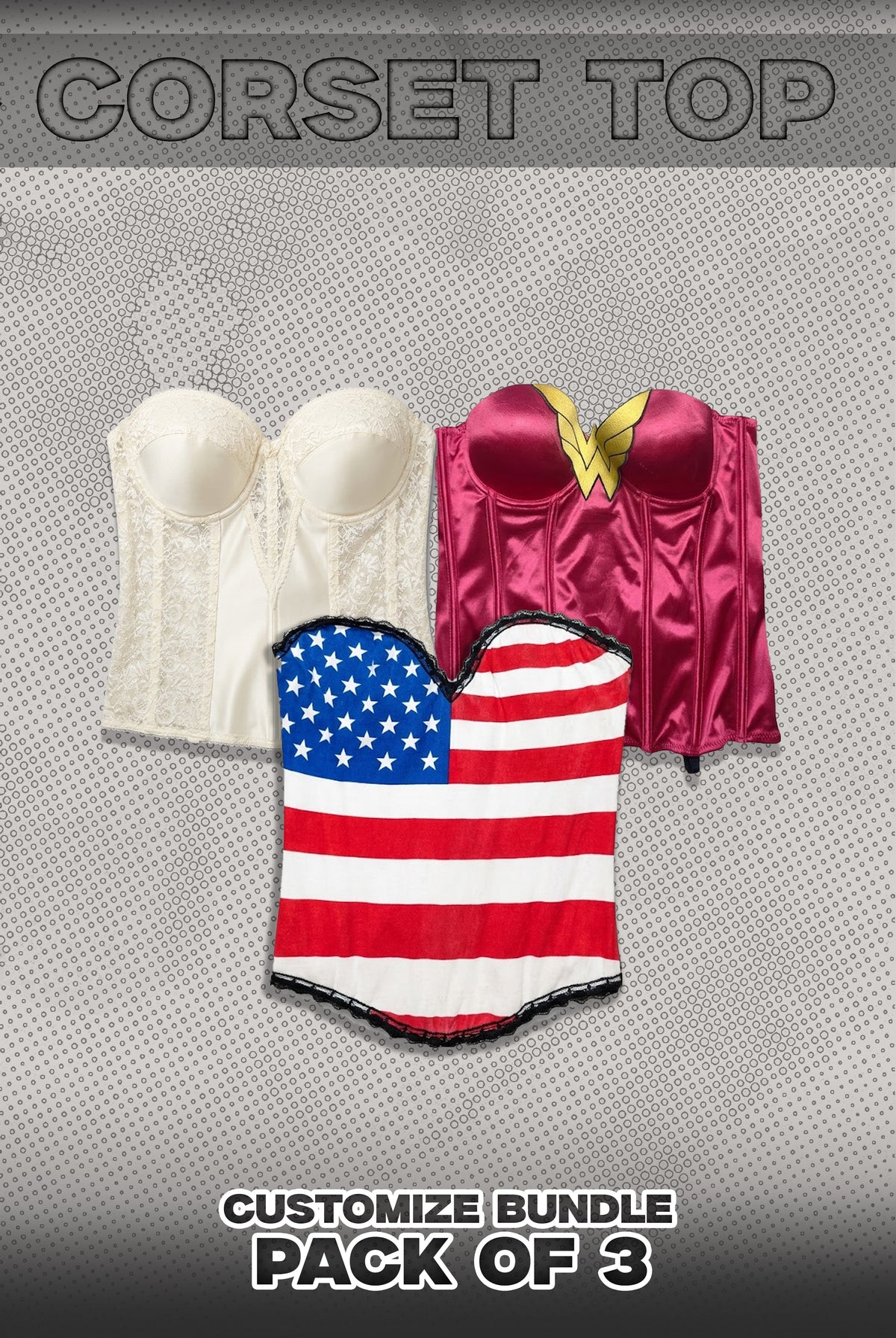 Pack Of 3 Corset Bundle