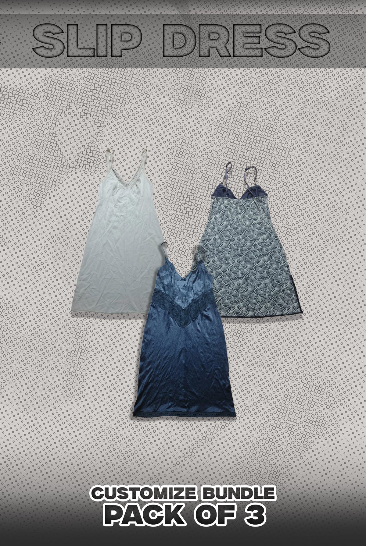Pack Of 3 Slip Dress Bundle