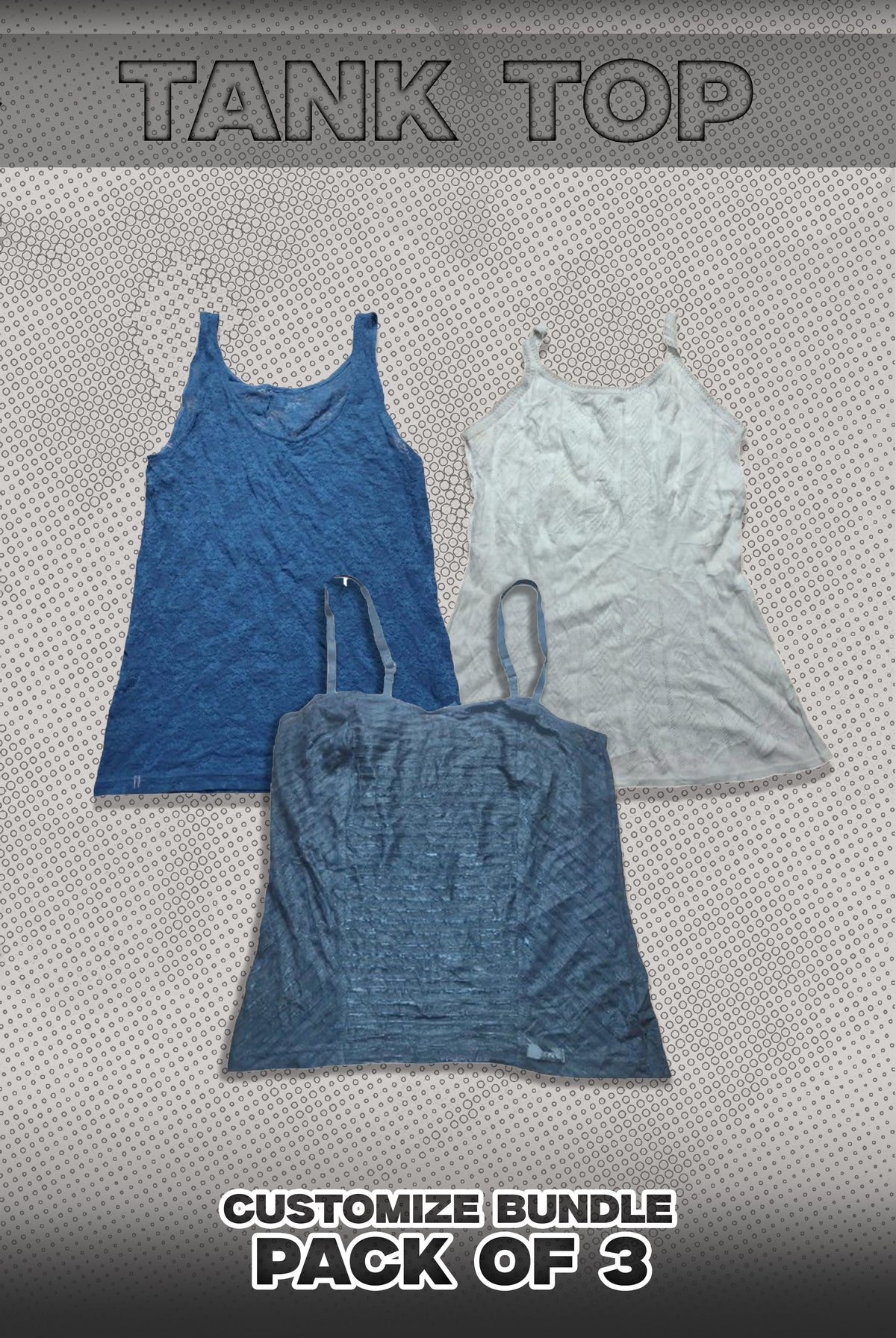Pack Of 3 Tank Tops Bundle