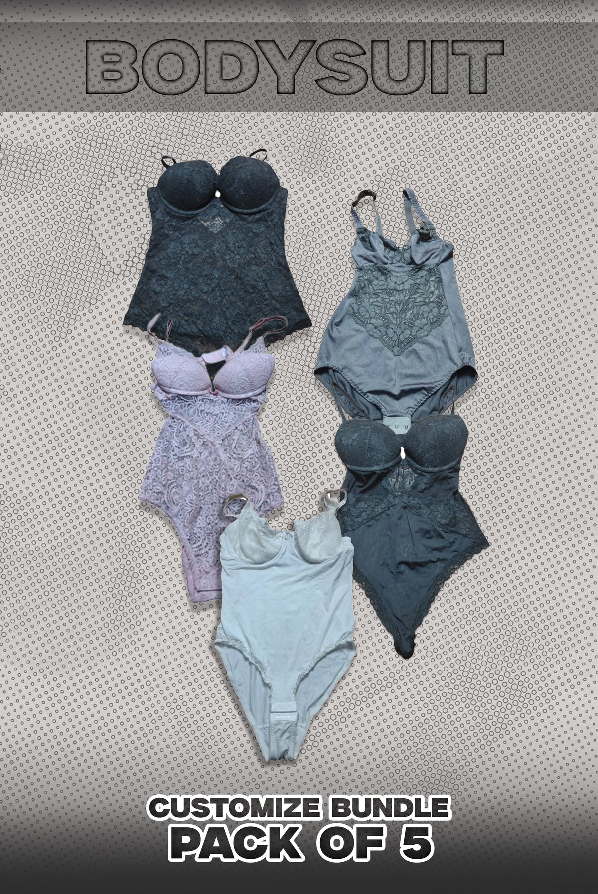 Pack Of 5 Body Suite Bundle