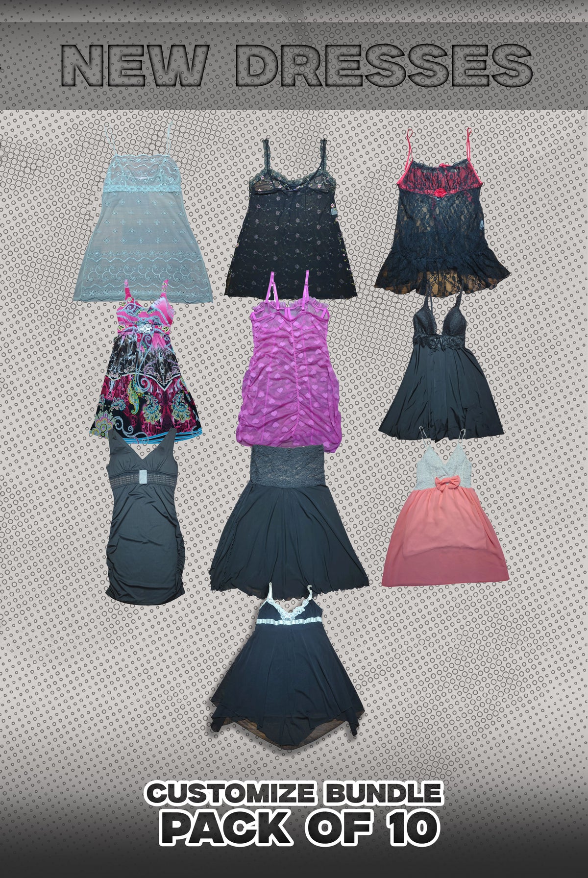 Pack Of 10 New Dresses Bundle