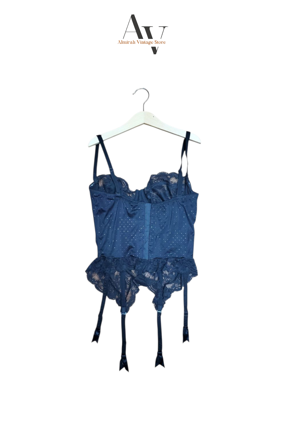 Black Bustier Corset Top