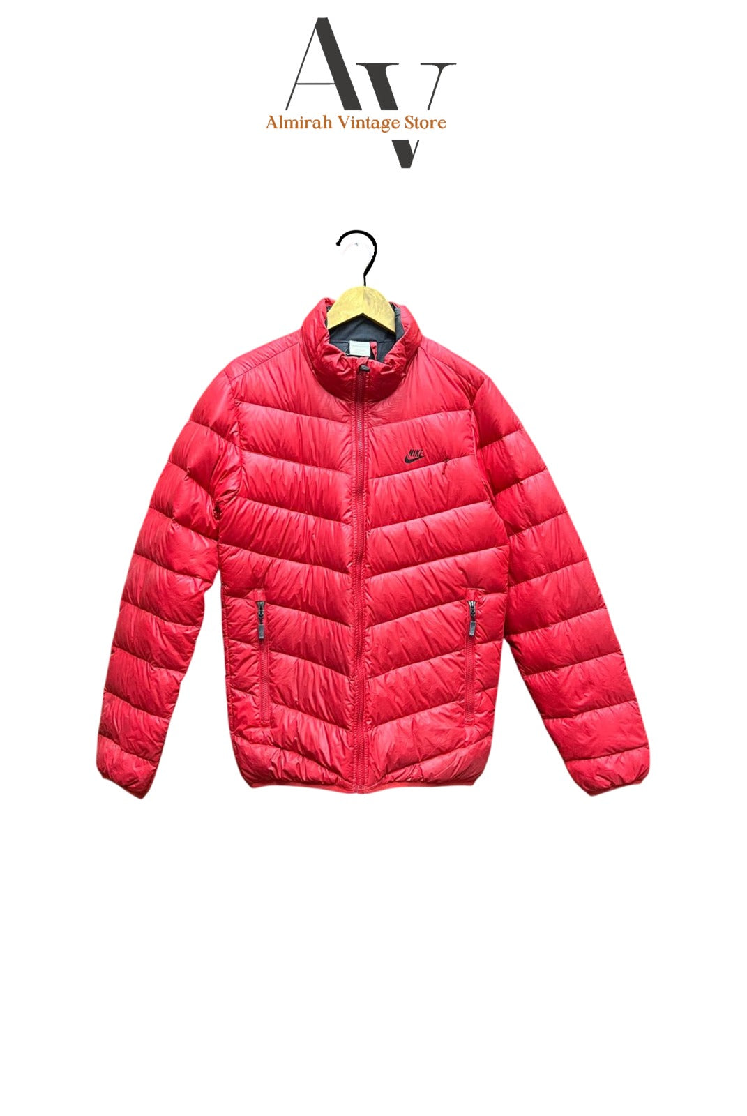 Nike Red Puffer