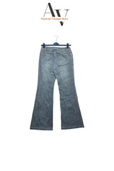 Allumette Grey Flared Jeans