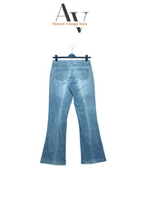Cache Light Blue Flared Jeans