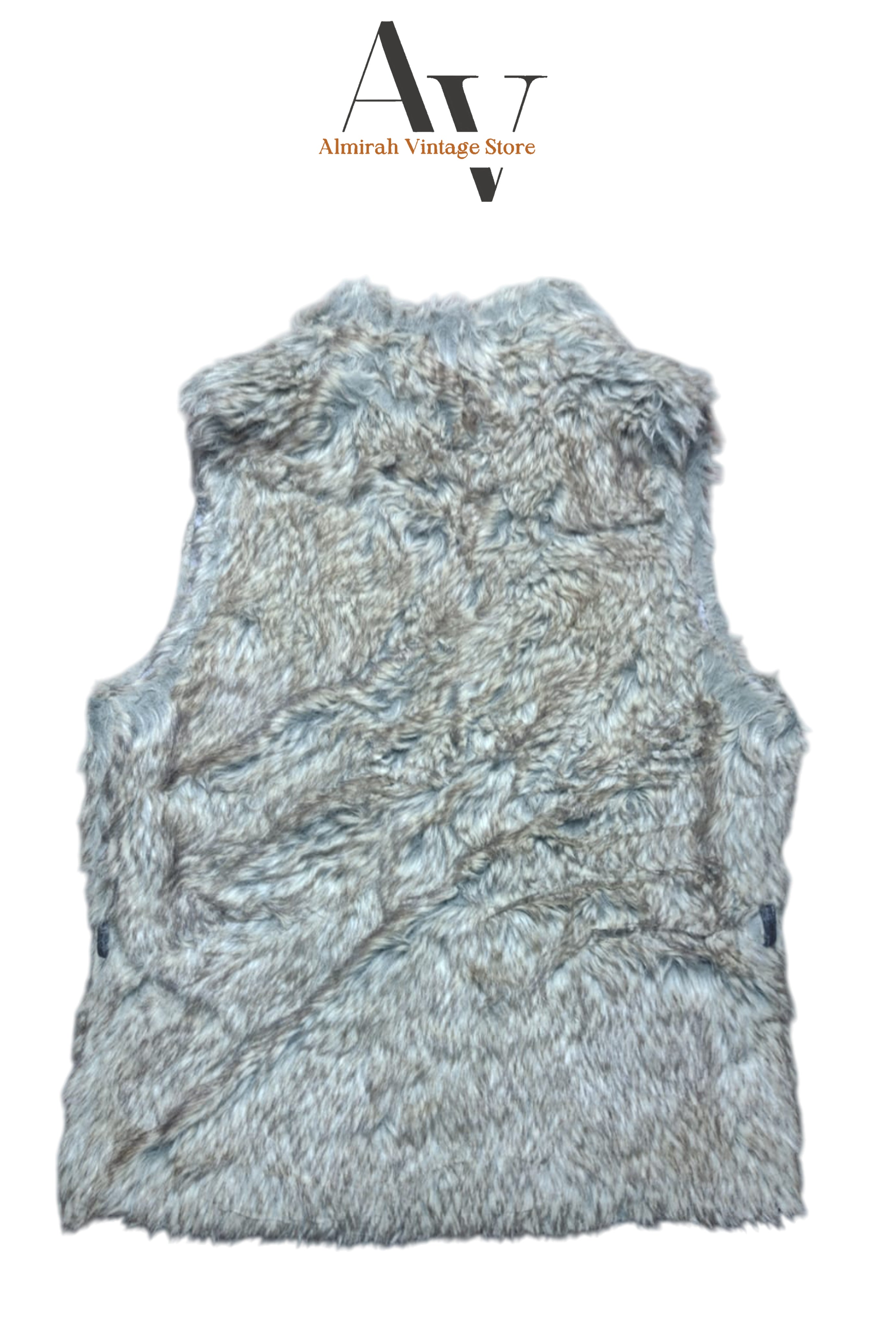 Light Brown Afghan Vest