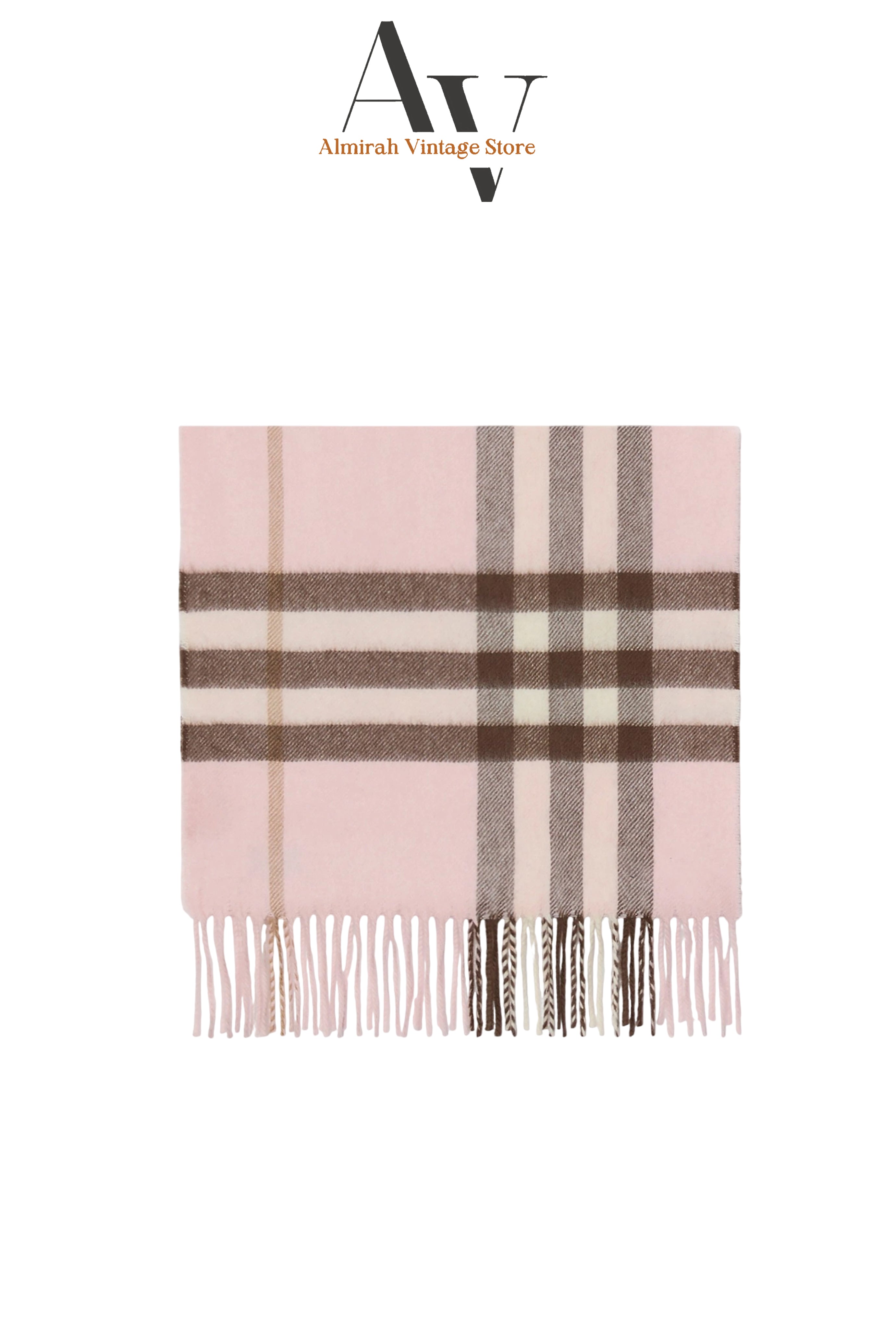 Burberry-Baby Pink Nova Check Scarf