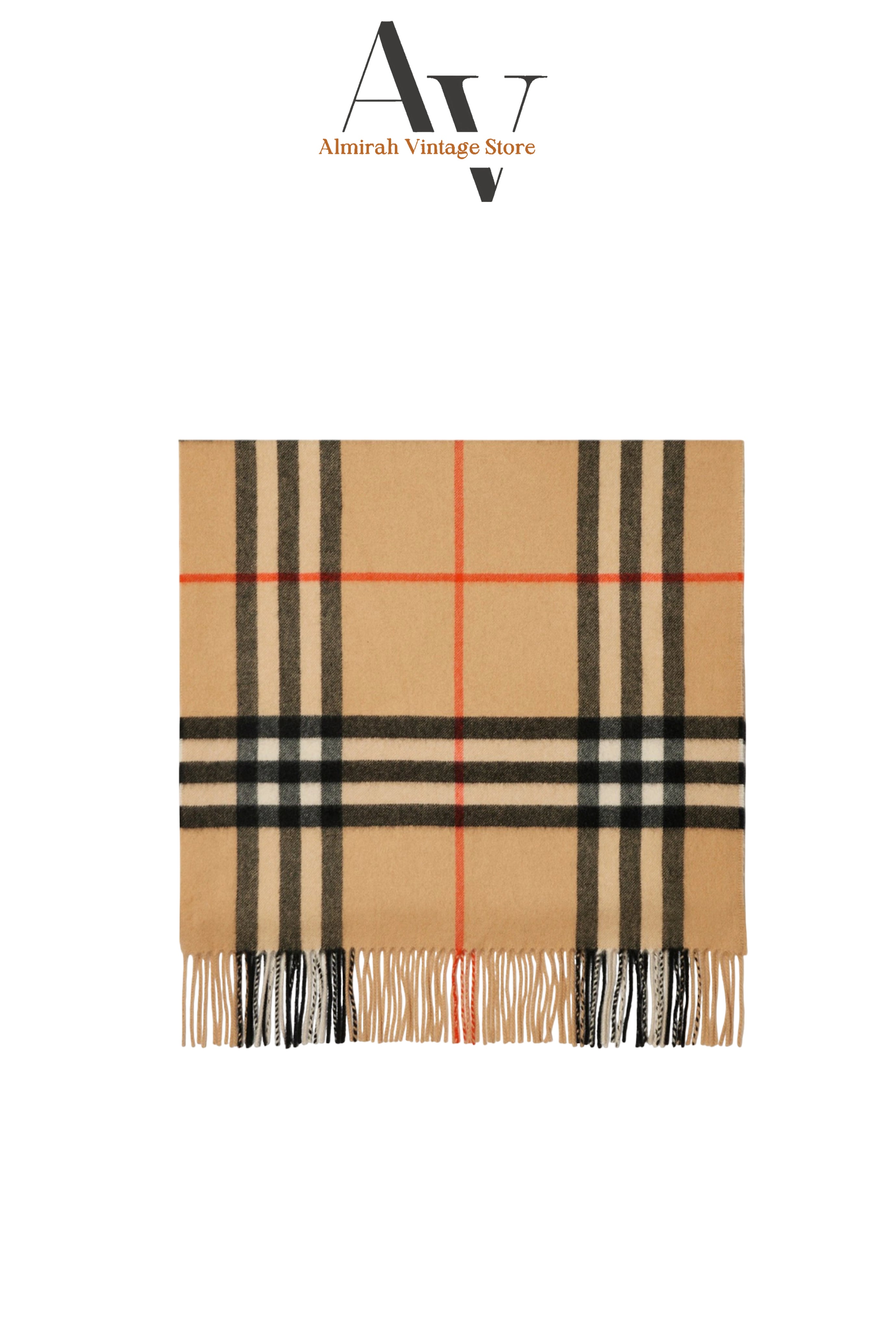 Burberry-Beige Nova Check Scarf (Special Edition)