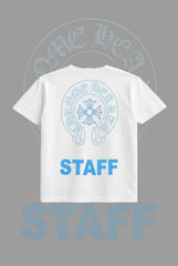 Chrome Heart Blue Staff T Shirt