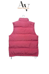 Helly Hence Vest Red Puffer Jacket
