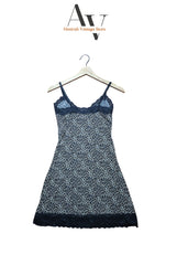 Y2k Leopard Slip Dress