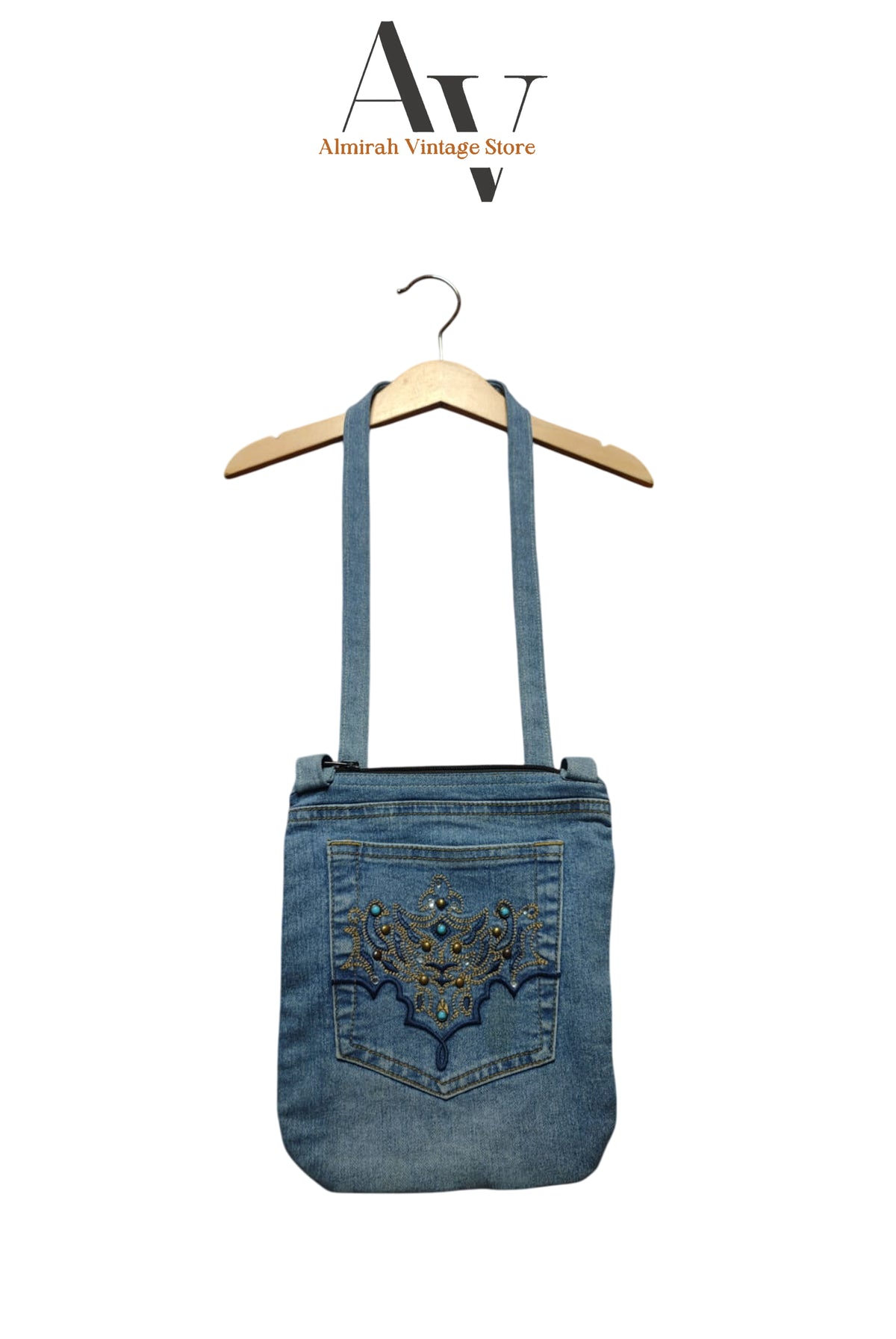 Denim Cross Body I Bag