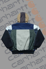 Carhart Multi Color Style Upgraded Patch Work I Hoodie
