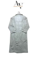Oakwood Maroon Trench Coat