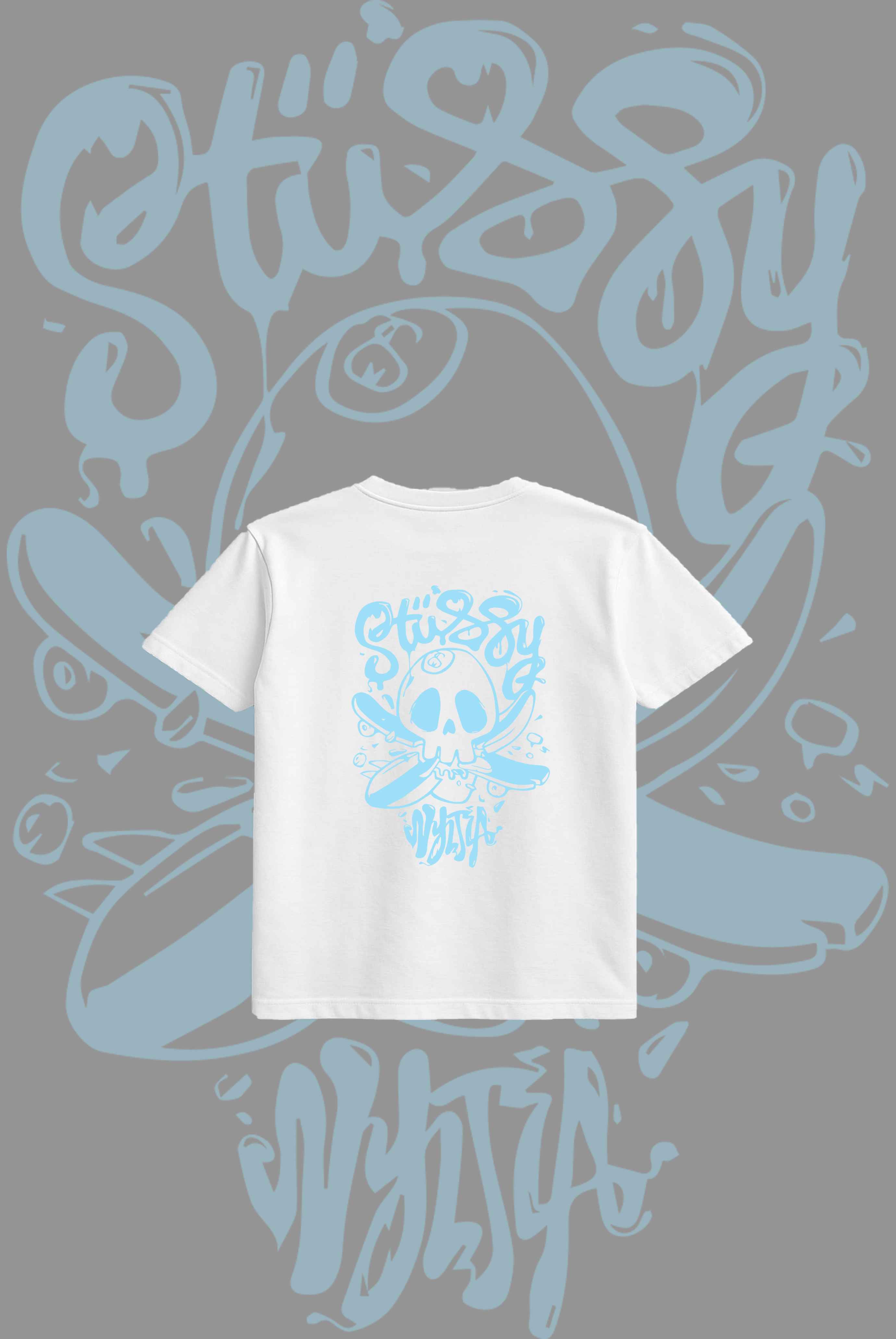 Stusy Skeleton T-Shirt