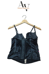 White Mix Corset Top