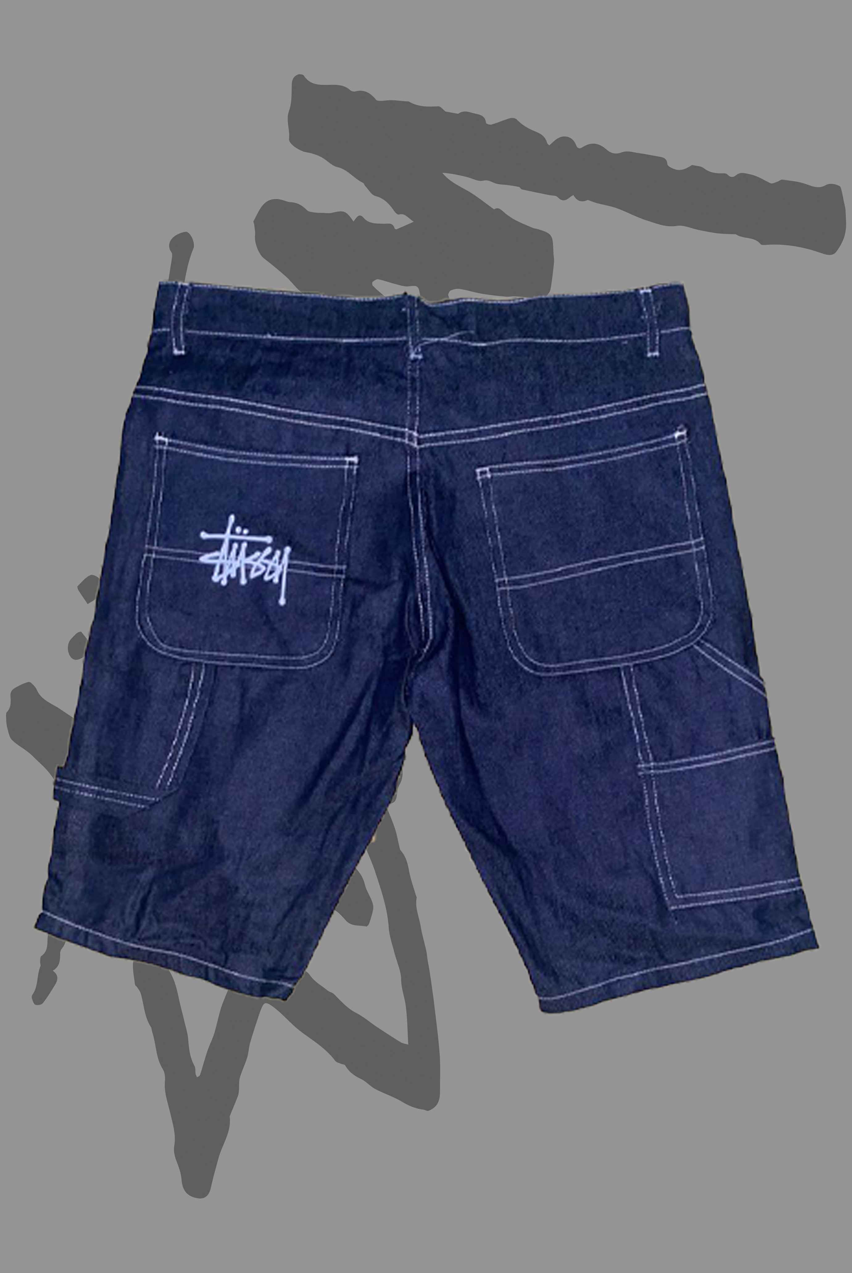 Stusy 8 Ball Denim Shorts