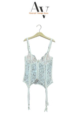 Victorian Secrets White Lace Corset Top