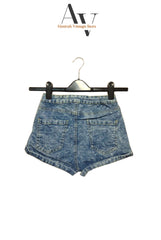 Vintage Crop Waisted Denim Sexy Shorts