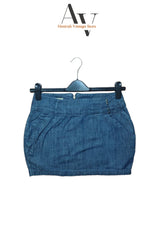 Dark Wash Denim Skirts