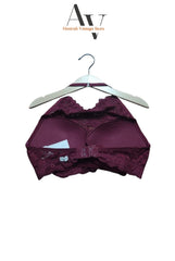 Lace Bralette Maroon