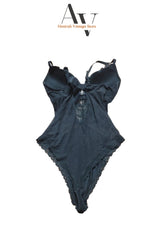 Full Black Lace Body Suit