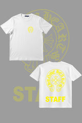 Chrome Heart Yellow Staff T Shirt