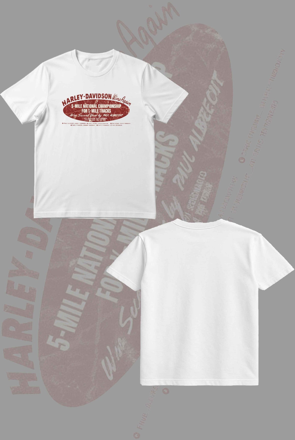 Harley Davidson Simple T Shirt