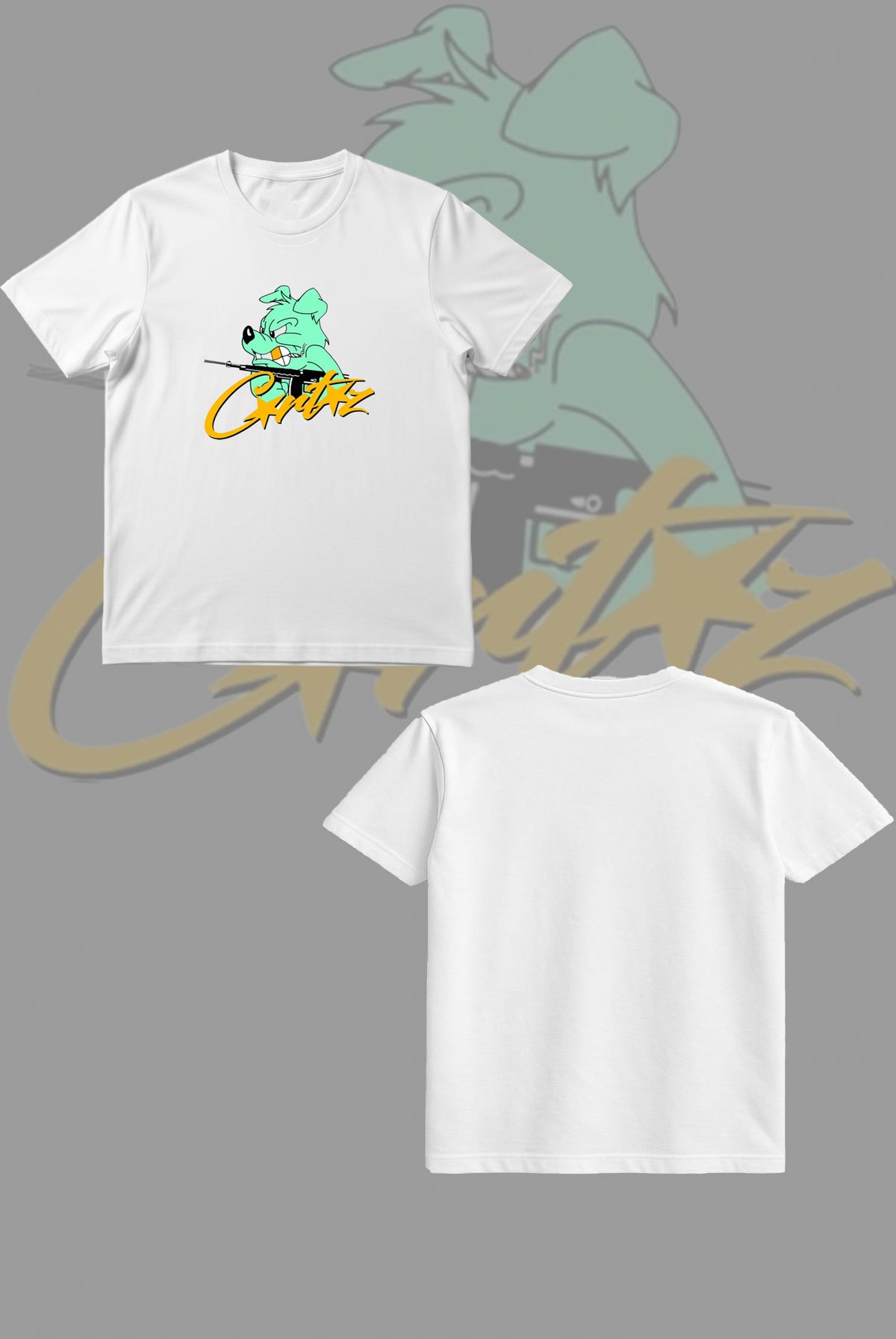 Cortiez Armed Puppy T Shirt