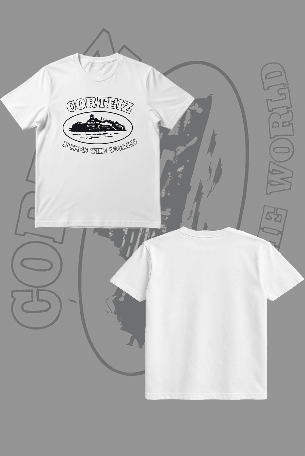 Cortiez Multi Color Rule The World T Shirt