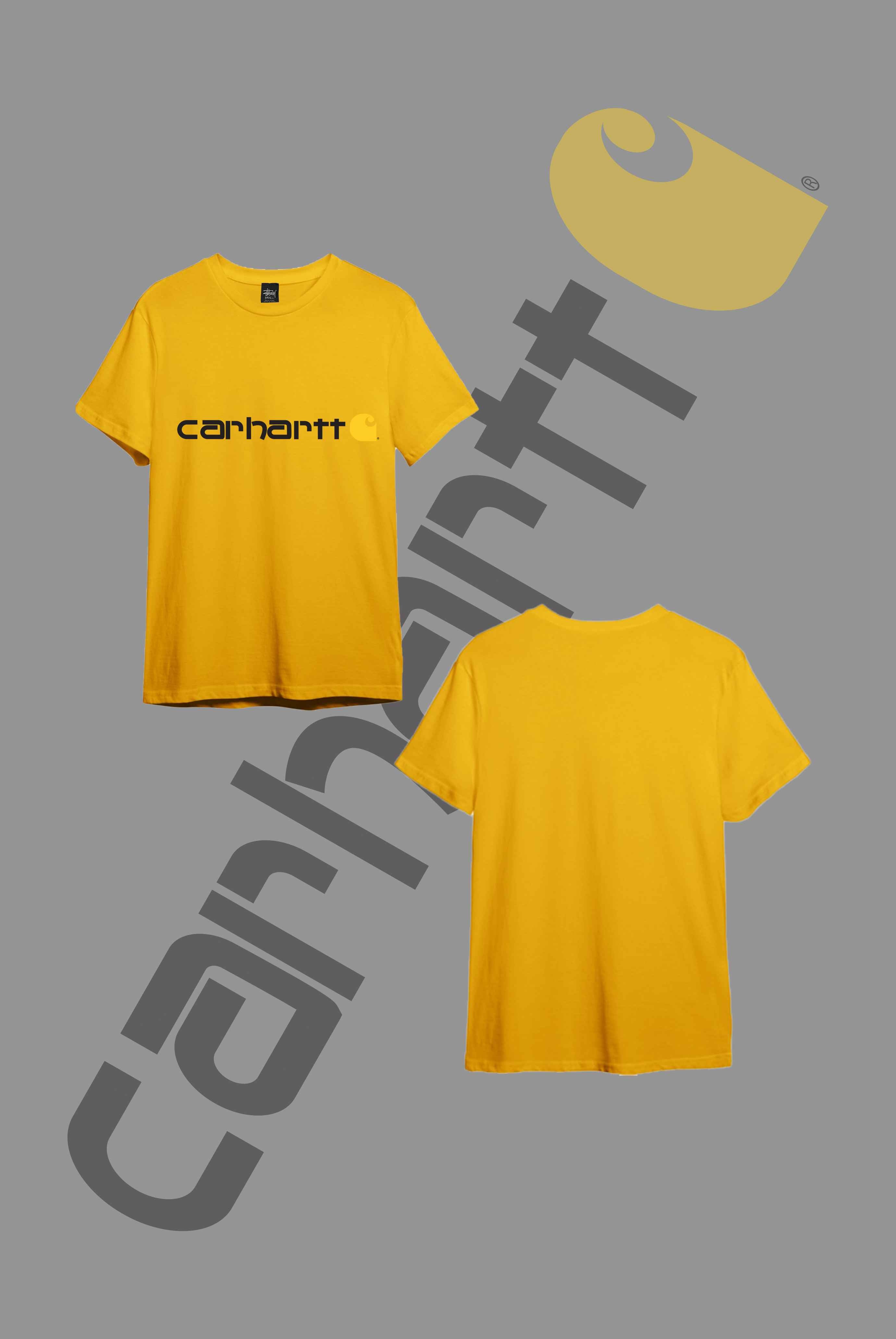Carhart Yellow Printed T-Shirt