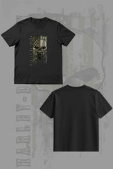 Harley Davidson Skulled T Shirt