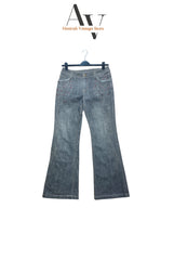 Allumette Grey Flared Jeans