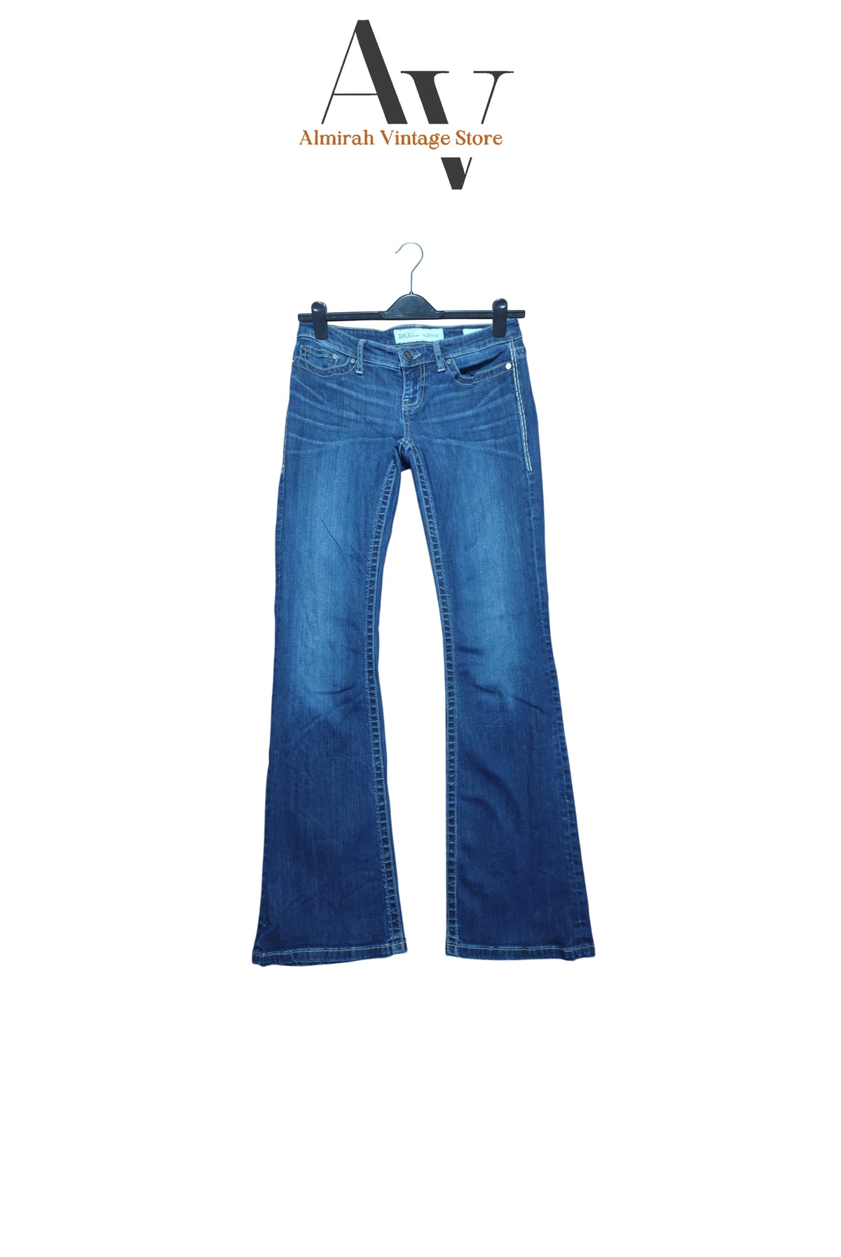 BKE Denim Sabrina Blue Flared Jeans
