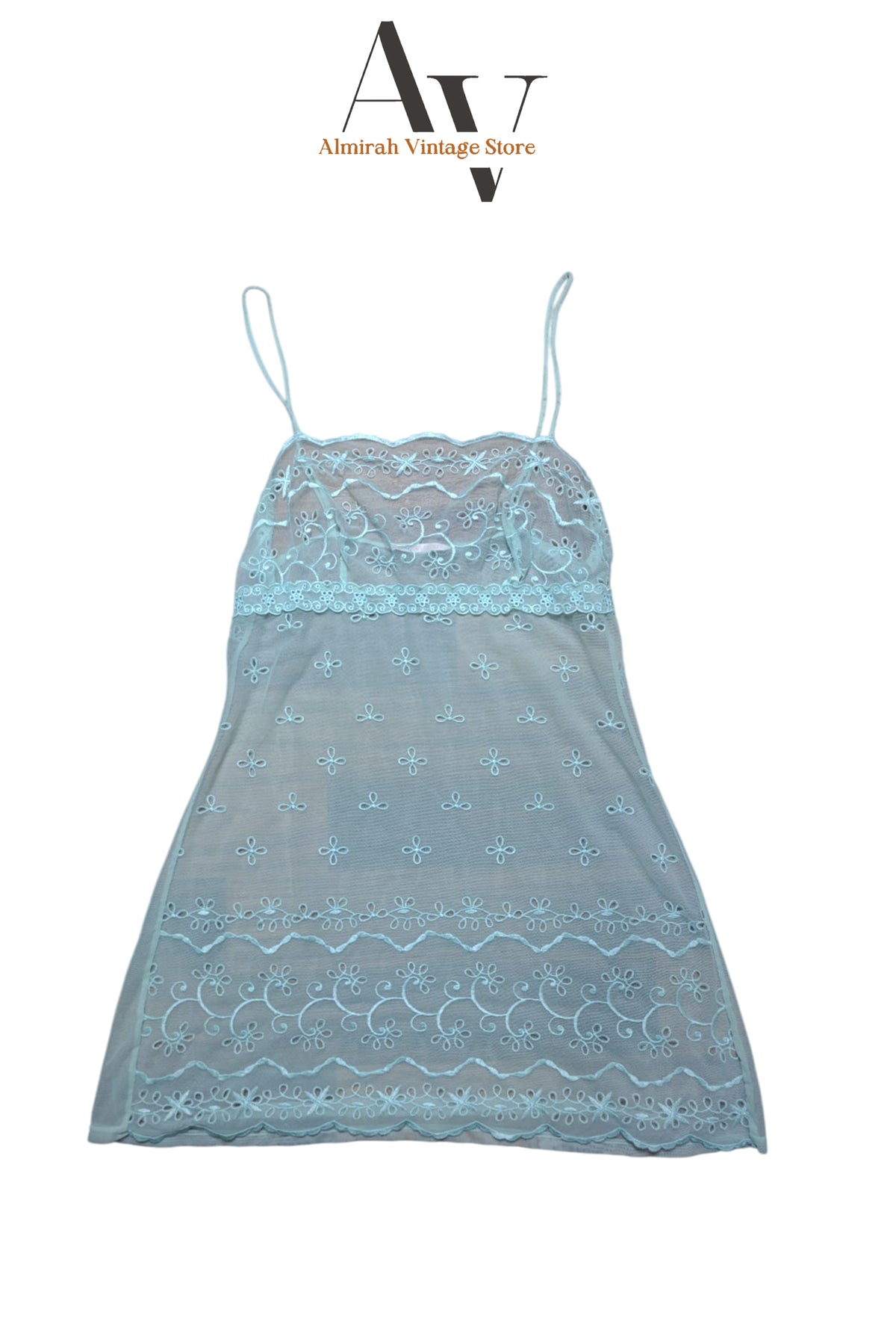 Light Blue Lace Dress