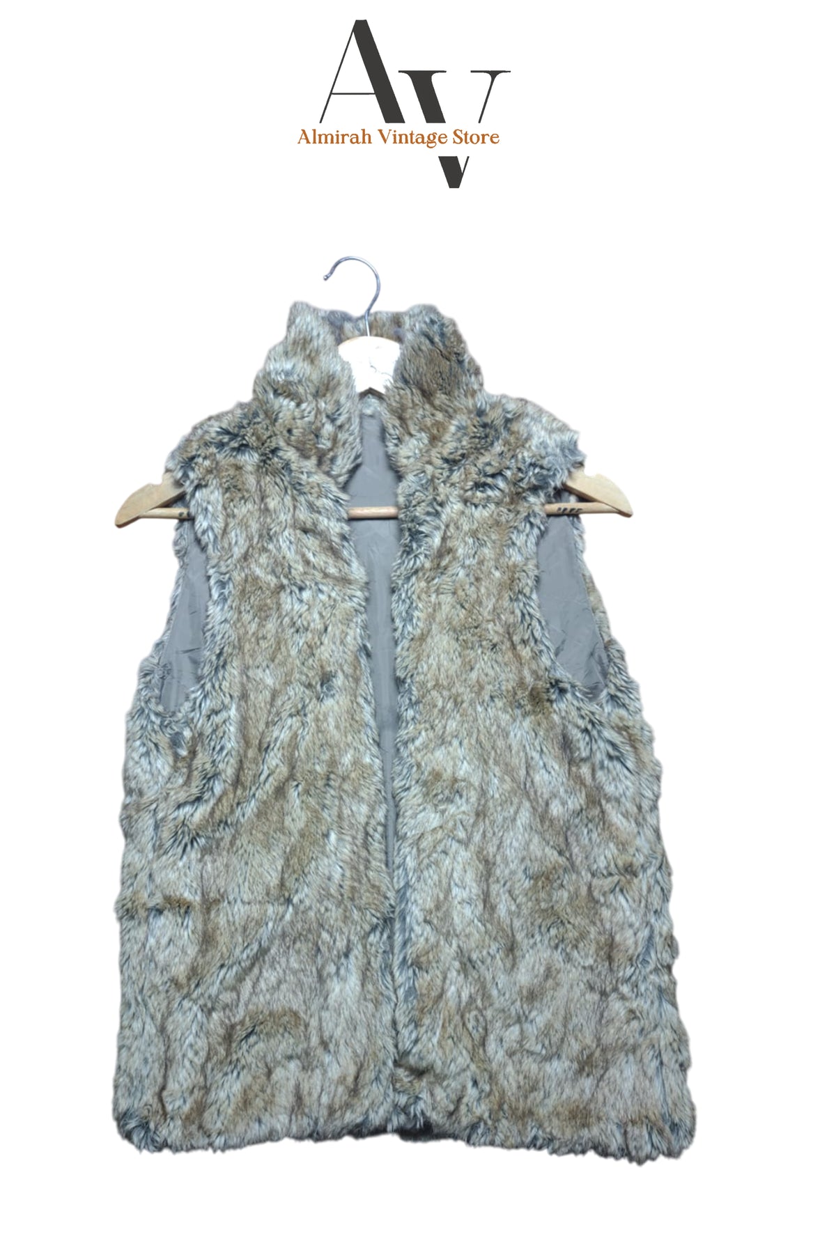 Brown Afghan Vest