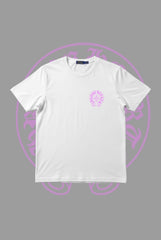 Chrome Heart Purple Logo T Shirt