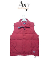 Helly Hence Vest Red Puffer Jacket