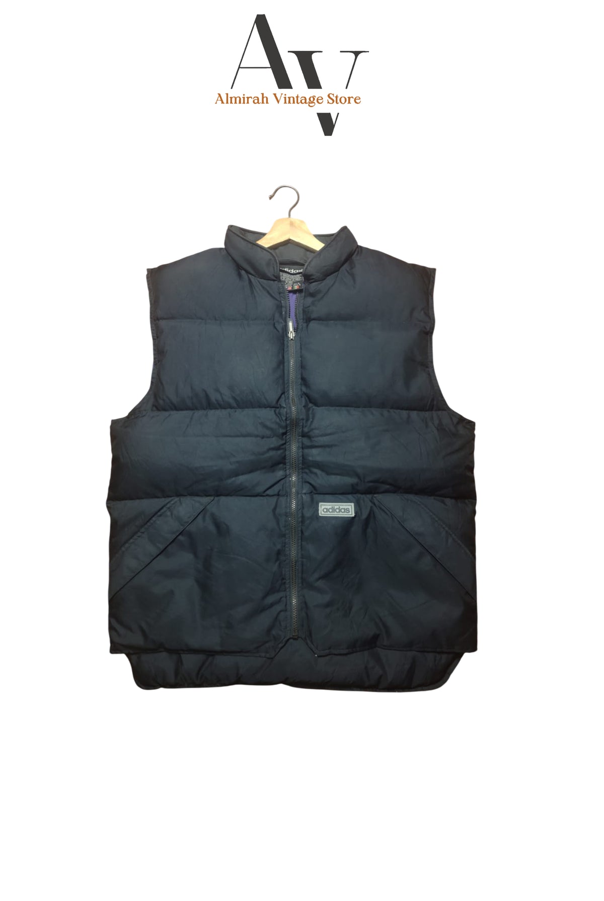 Adidas Vest Black Puffer Jacket