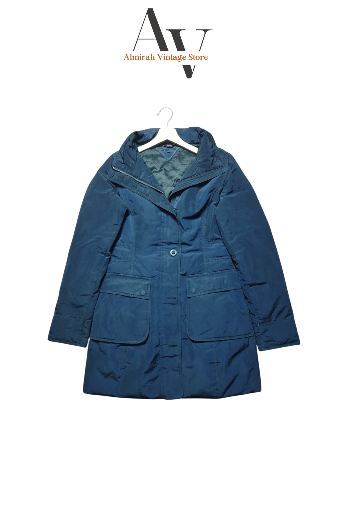 Tommy Hilfiger Solo Blue Puffer Jacket