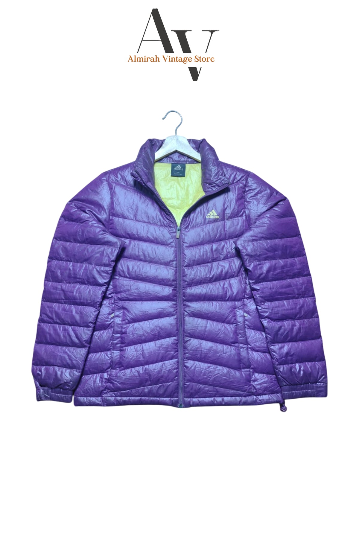 Adidas Solo Purple Puffer Jacket