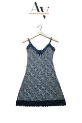 Y2k Leopard Slip Dress