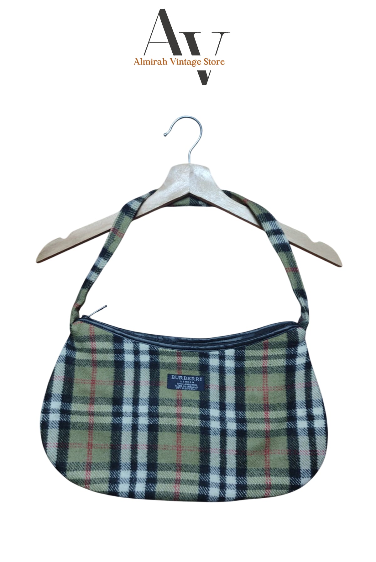 Burberry Y2k Green Bag