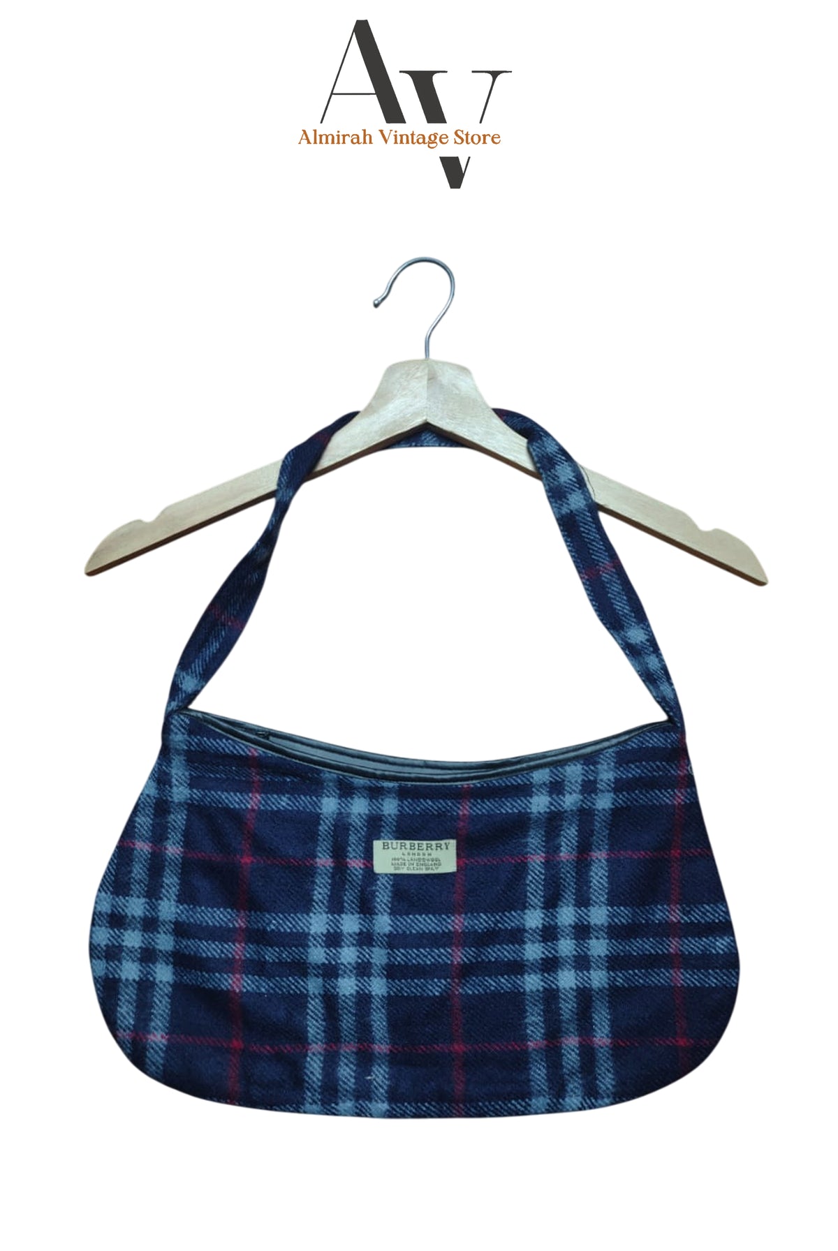 Burberry Y2k Blue Bag