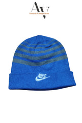 Nike Blue And Gray Stripped Hat