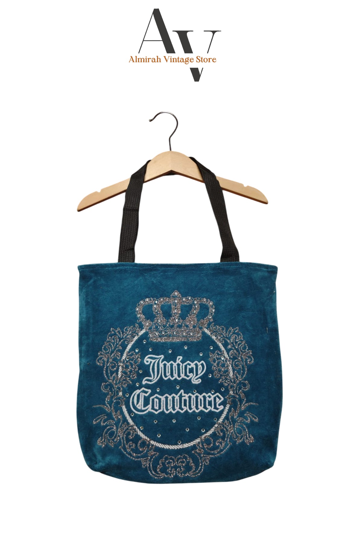 Juicy Couture Blue Tote Bag