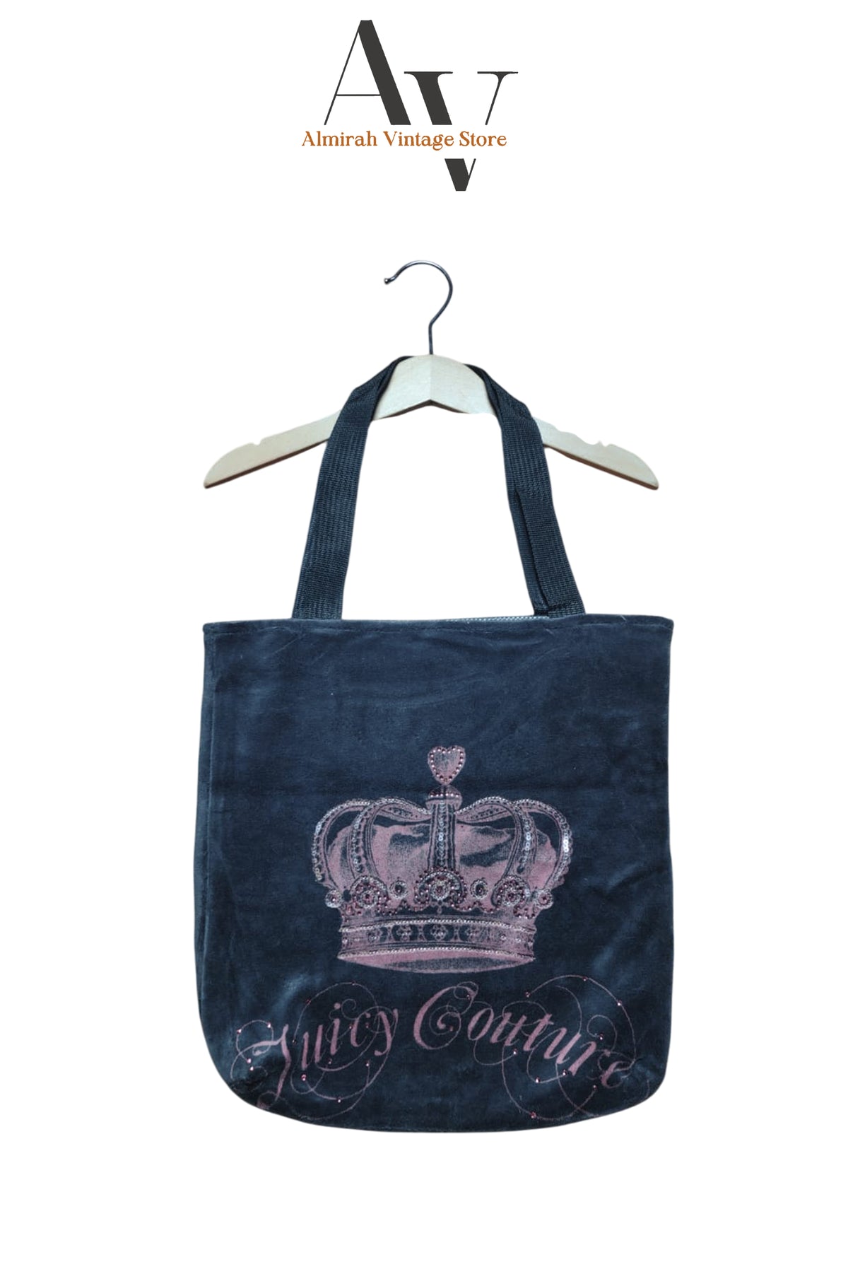 Juicy Couture Gray Tote Bag