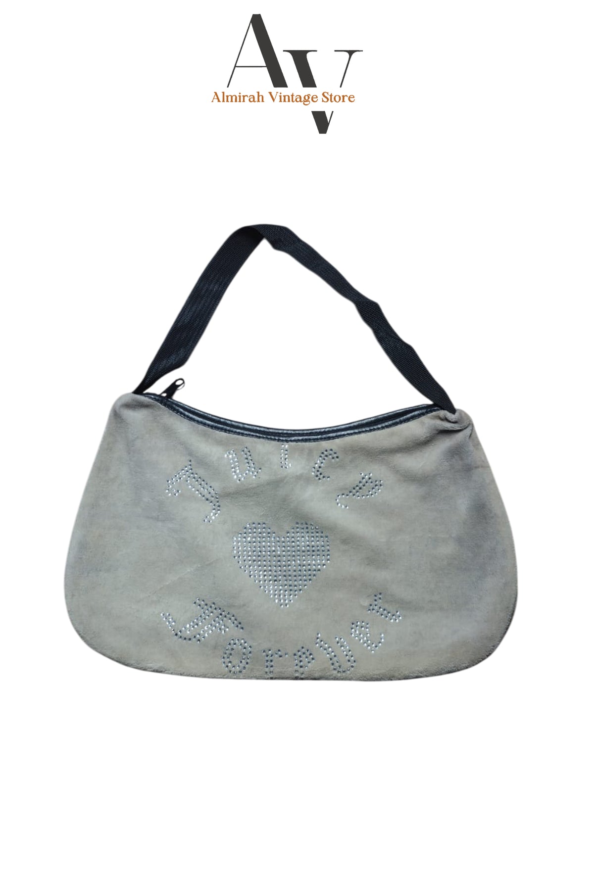 Juicy Couture Dark Gray Y2k Bag