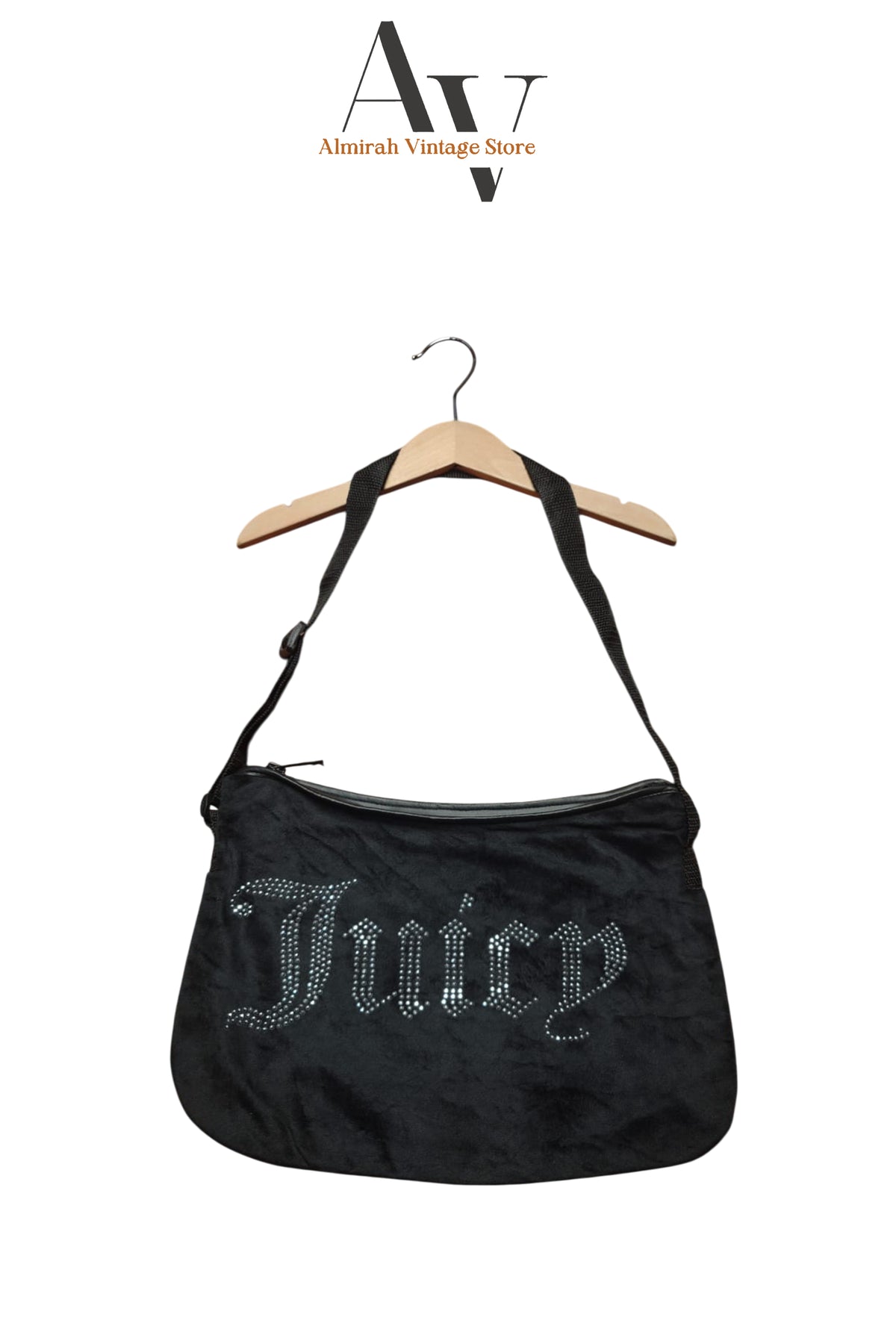 Juicy Couture Upcycled Black Duo Bag