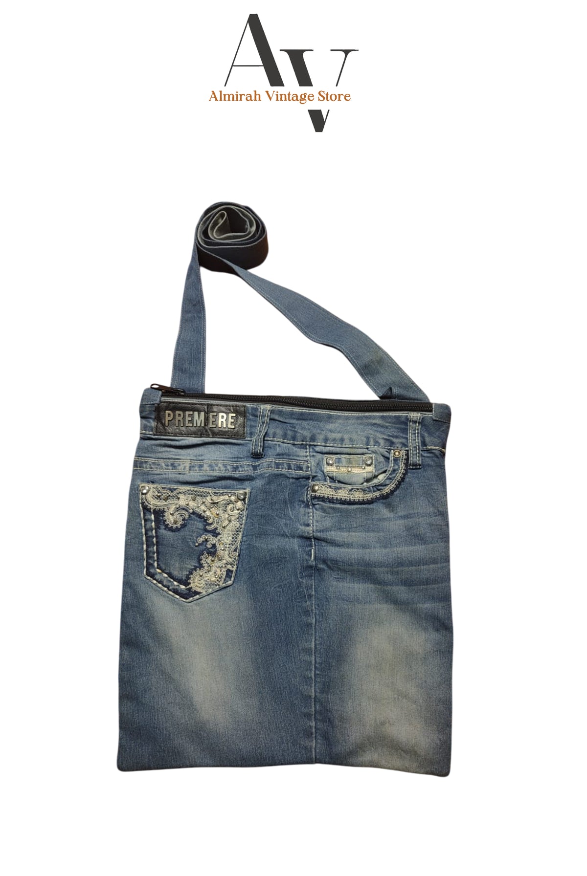 Denim Y2k Upcycle Tote I Bag